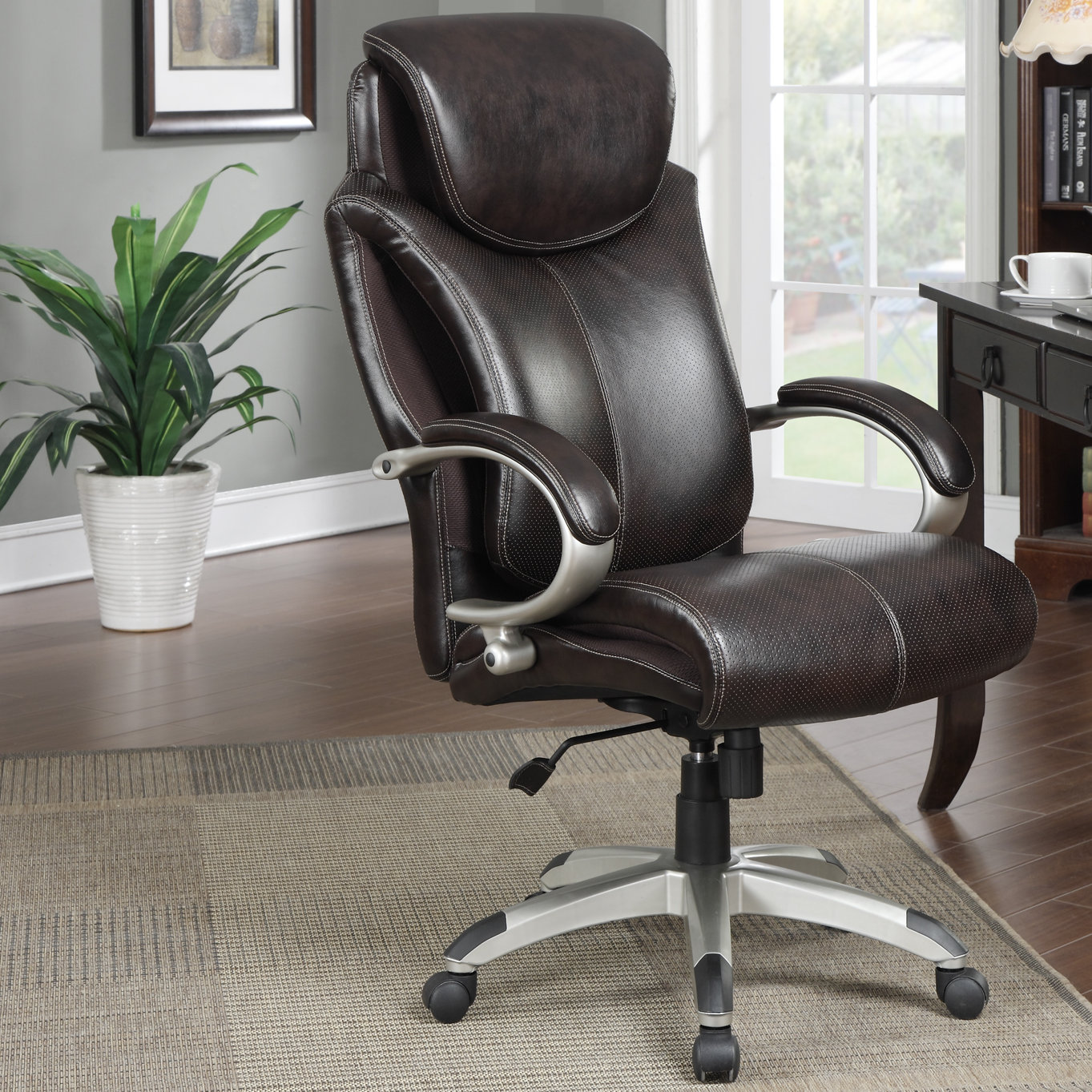 Serta at Home AIR Health and Wellness Executive Chair & Reviews Wayfair